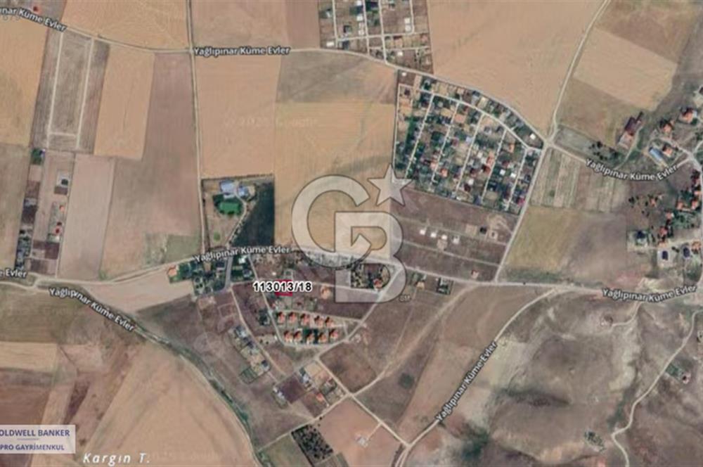 GÖLBAŞI YAĞLIPINAR DA 750 m² GÖL MANZARALI İMARLI ARSA