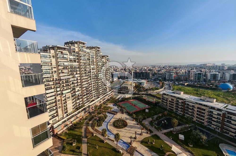 Karşıyaka Mavişehir Park Yaşam Eşyalı Kiralık 3+1 Daire 17. Kat