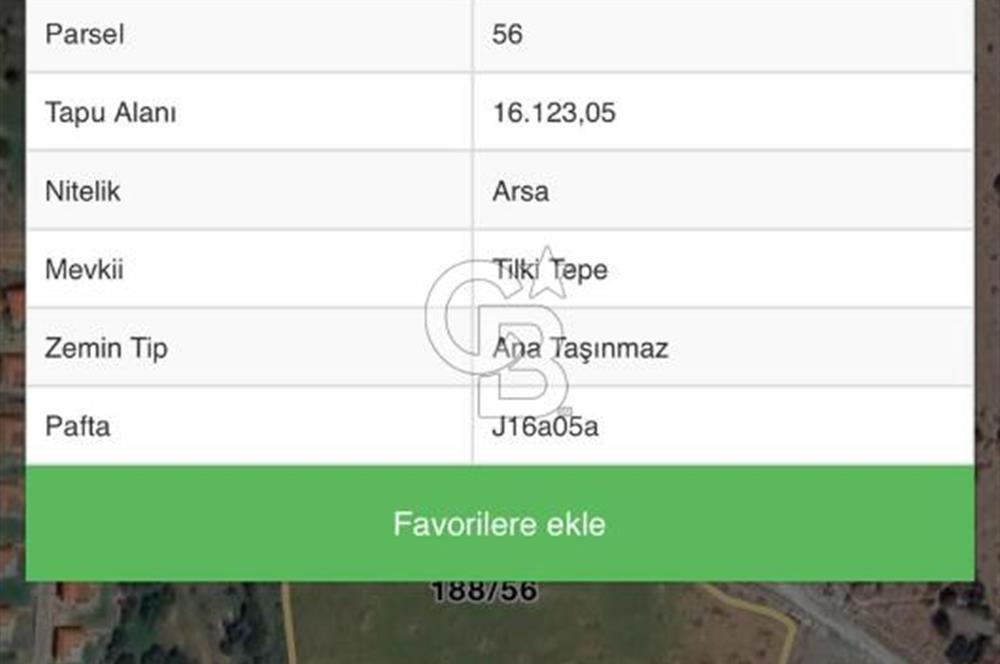 Ayvacık Balabanlı'da Muhteşem Deniz Manzaralı Eko Turizm Arsası.
