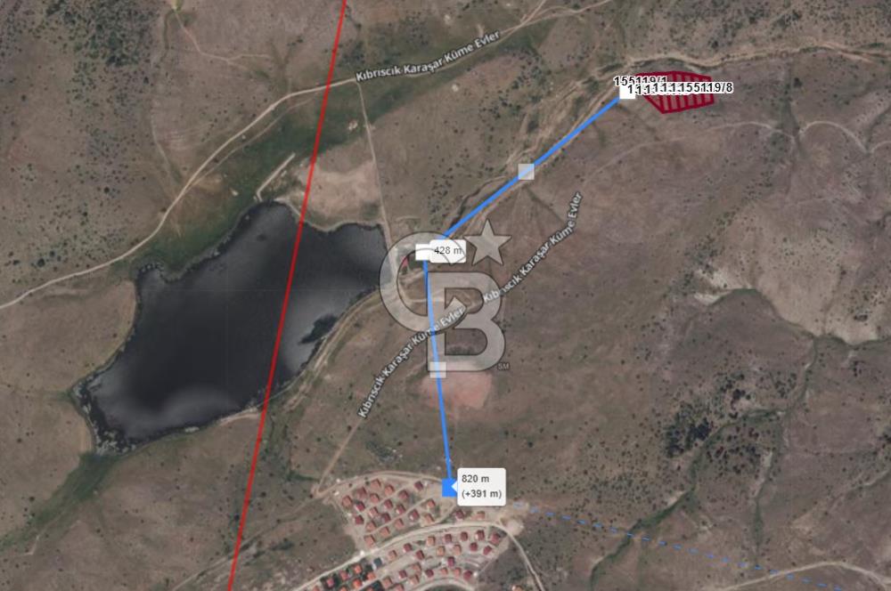 KARAŞAR KİRAZYANI BJK TESİS PROJESİ YANI GÖL MANZARALI ARSA