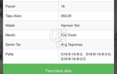TEKİRDAĞ SÜLEYMANPAŞA SEMETLİ KÖYÜ SATILIK İMARLI ARSA
