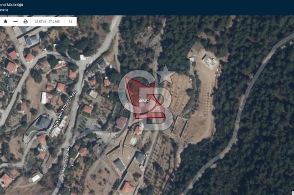 Manisa Gökçeler'de Köyiçi İmarlı İfraz Edilebilir Emsalsiz Arsa