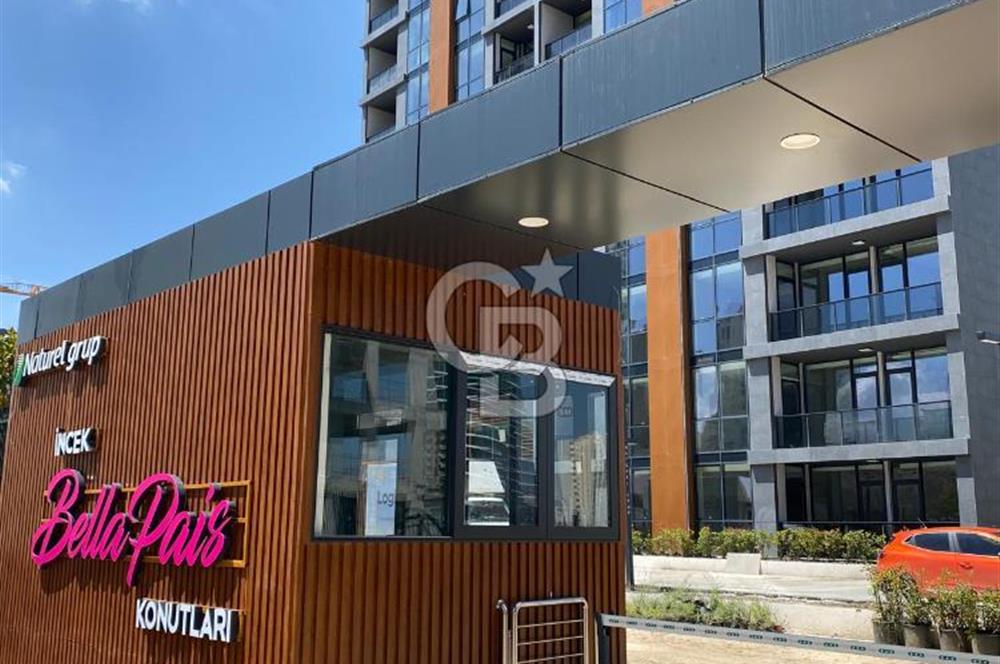 İNCEK BELLA PAİSTE SATILIK 1+1 DAİRE 