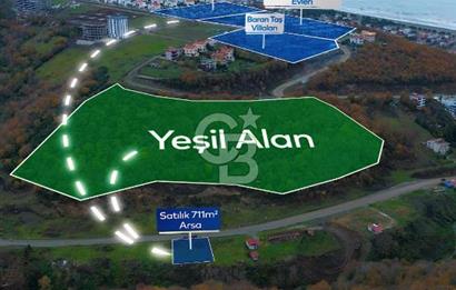 Atakum İncesuda Villa Konseptine uygun 711 m2 Arsa