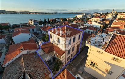 Ayvalık Sakarya Mahallesinde 6+1 Tamamen Orjinal Taş Rum Evi