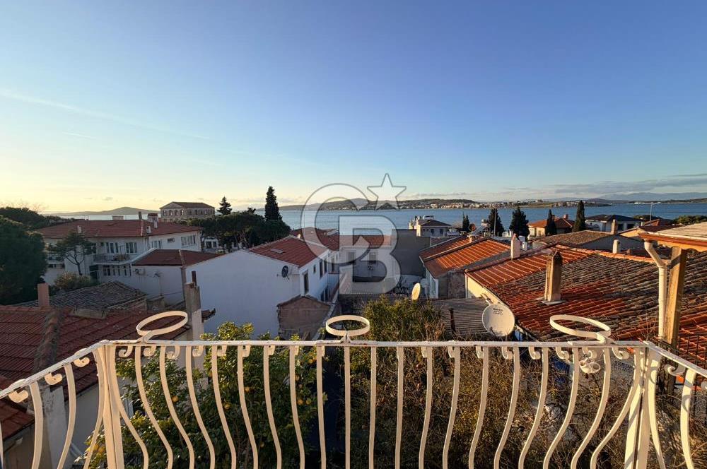 Ayvalık Sakarya Mahallesinde 6+1 Tamamen Orjinal Taş Rum Evi