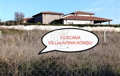 BÜYÜKÇEKMECE ESKİCE'DE TOSCANA VİLLARINA KOMŞU SATILIK ARSA