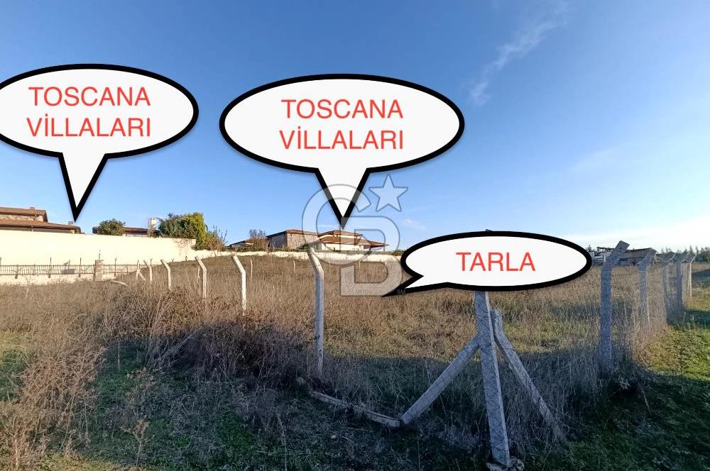BÜYÜKÇEKMECE ESKİCE'DE TOSCANA VİLLARINA KOMŞU SATILIK ARSA