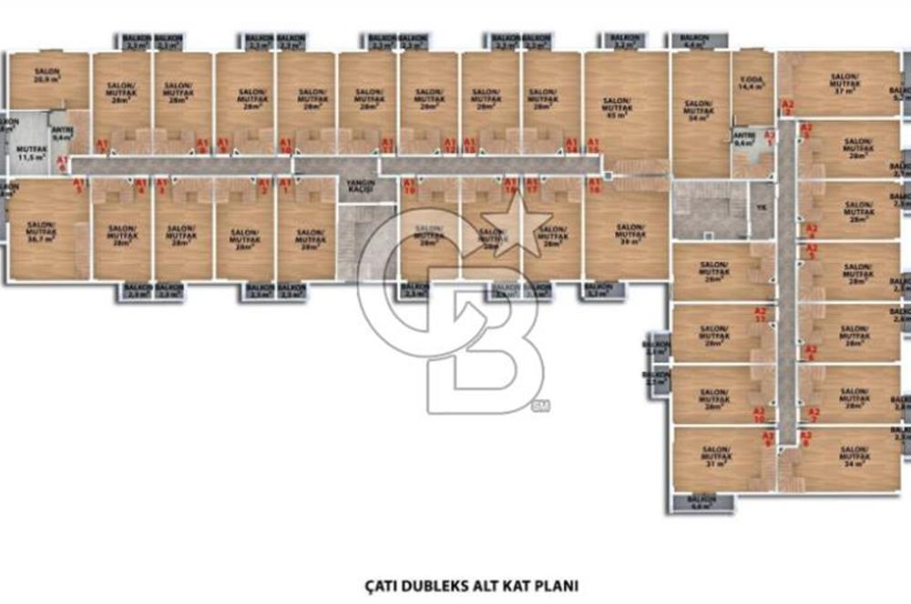 CB ENVOY | Değirmendere Çakra Premium Residence Satılık 2+1