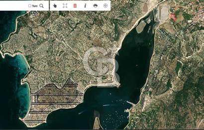 İZMİR DİKİLİ BADEMLİ'DE YATIRIMLIK SATILIK TARLA CB PH