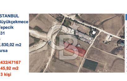 İstanbul, Büyükçekmece, Tepecik, Hürriyet Mah. Konut İmarlı Satılık Arsa, net temiz parsel,  E (KAKS): 0,20 