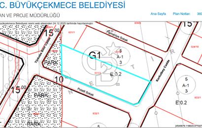 İstanbul, Büyükçekmece, Tepecik, Hürriyet Mah. Konut İmarlı Satılık Arsa, net temiz parsel,  E (KAKS): 0,20 