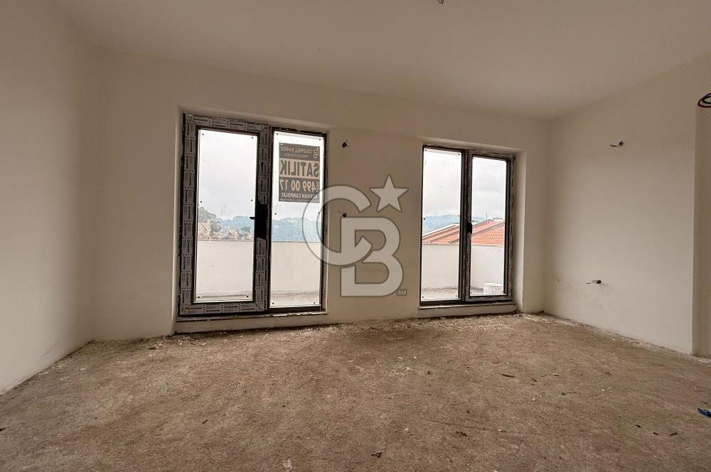 Ayvacık Ahmetçede Panoramik Manzaralı Sıfır 2 Katlı Villa