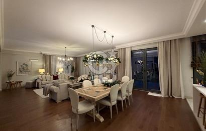 SİNPAŞ TIME VİLLA FİNANS ŞEHİR’DE ÖZEL YAPIM KÖŞE 4+1 BAHÇE DUBLEKS VİLLA