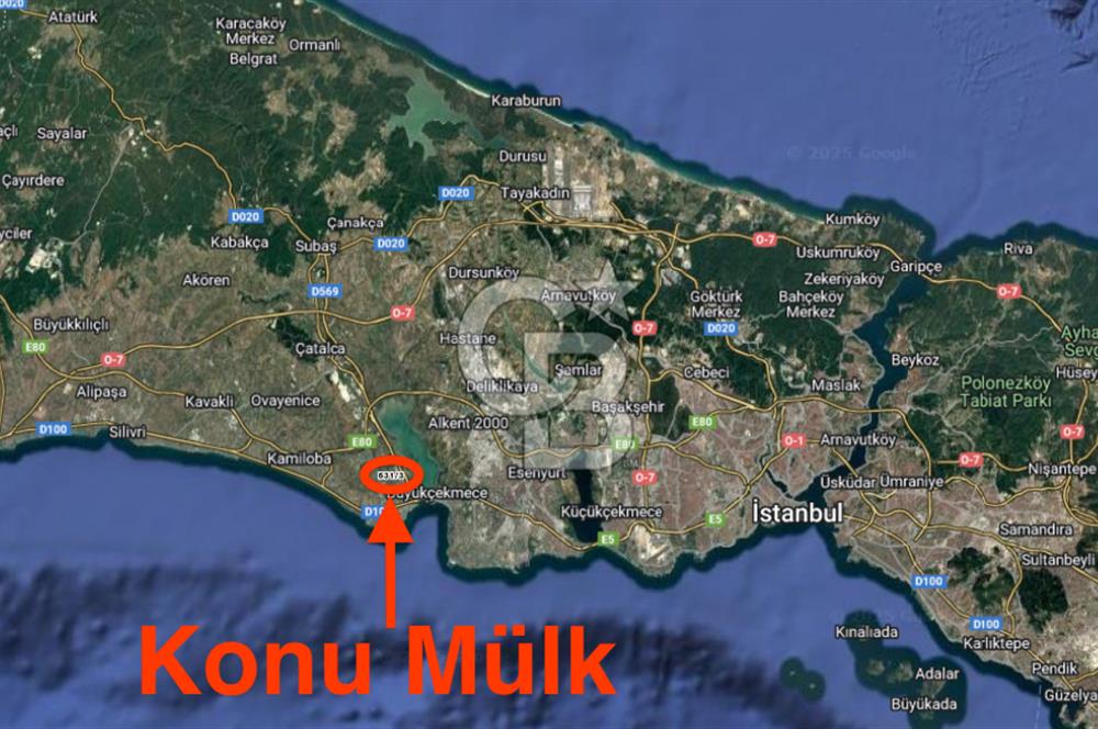 İstanbul, Büyükçekmece, Tepecik, Hürriyet Mah. Konut İmarlı Satılık Arsa, net temiz parsel,  E (KAKS): 0,20 