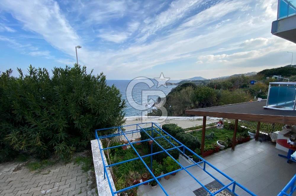 İzmir Karaburun Yıldıztepe sitesinde satılık dublex villa