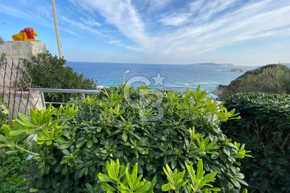 İzmir Karaburun Yıldıztepe sitesinde satılık dublex villa