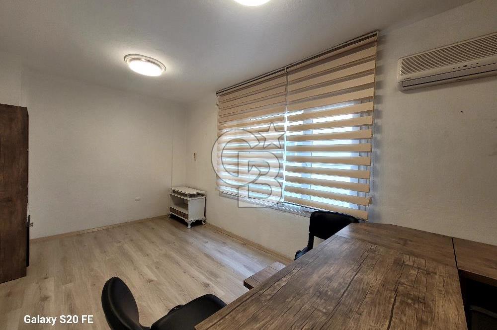 karşıyaka çarşı içinde eşyalı kiralık ofis