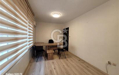 karşıyaka çarşı içinde eşyalı kiralık ofis