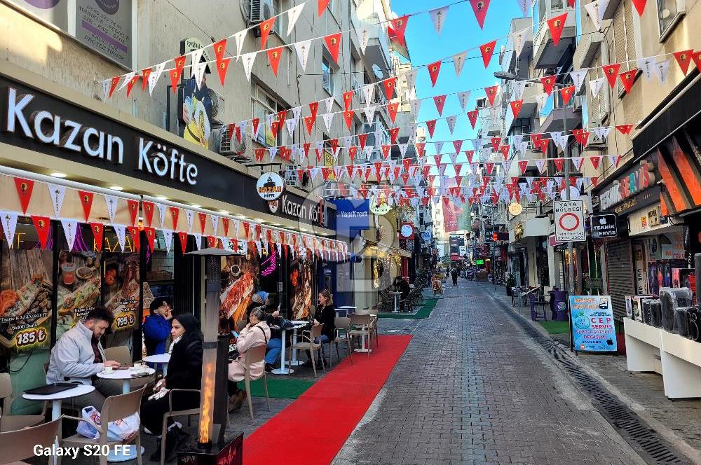 karşıyaka çarşı içinde eşyalı kiralık ofis