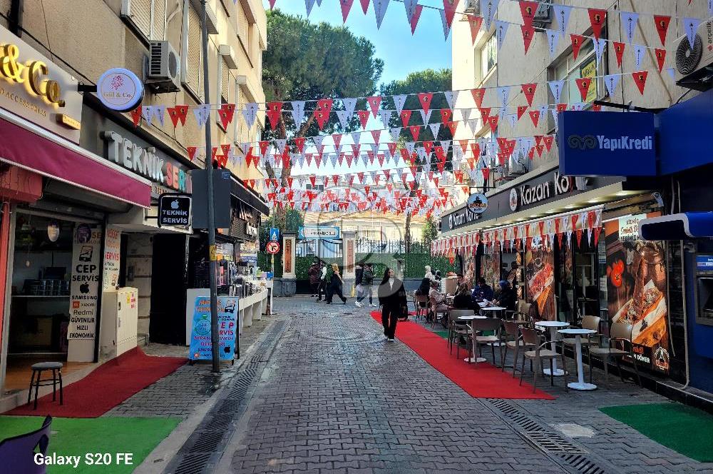 karşıyaka çarşı içinde eşyalı kiralık ofis