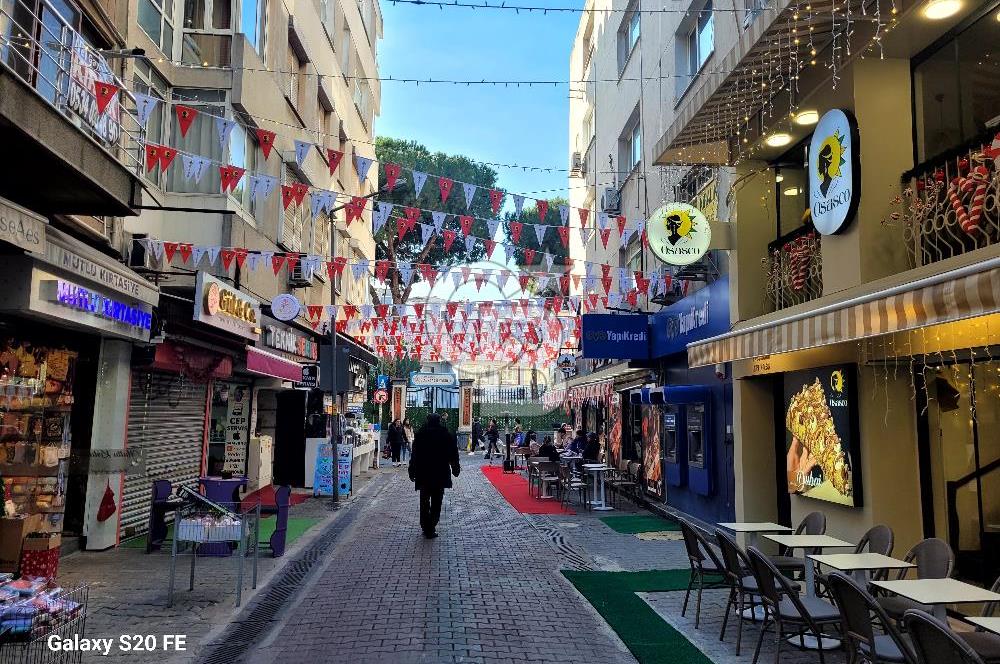 karşıyaka çarşı içinde eşyalı kiralık ofis