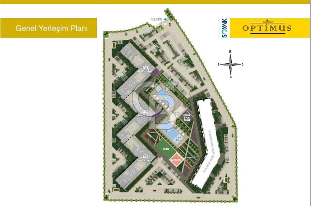 Mavişehir Soyak Optimus Sitesi Eşyalı Kiralık 1+1 55 M² Daire