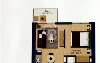 Mavişehir Soyak Optimus Sitesi Eşyalı Kiralık 1+1 55 M² Daire