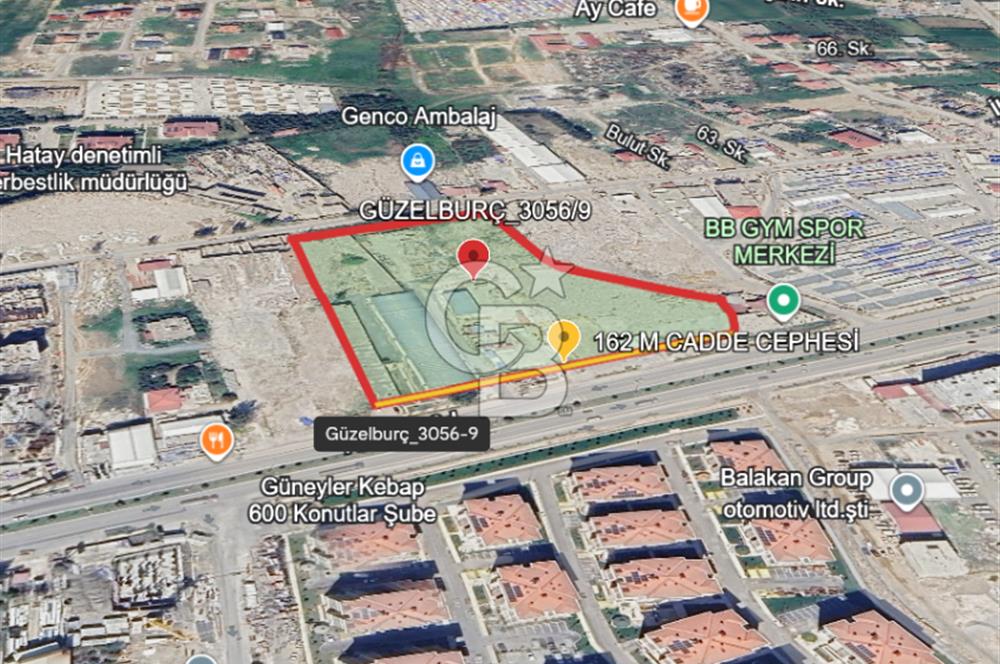 ANTAKYA-ATATÜRK CAD'DE YOLA SIFIR *NİTELİKLİ SATILIK TİCARİ ARSA