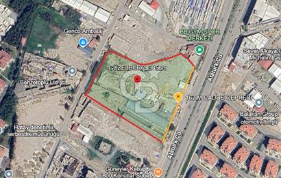 ANTAKYA-ATATÜRK CAD'DE YOLA SIFIR *NİTELİKLİ SATILIK TİCARİ ARSA