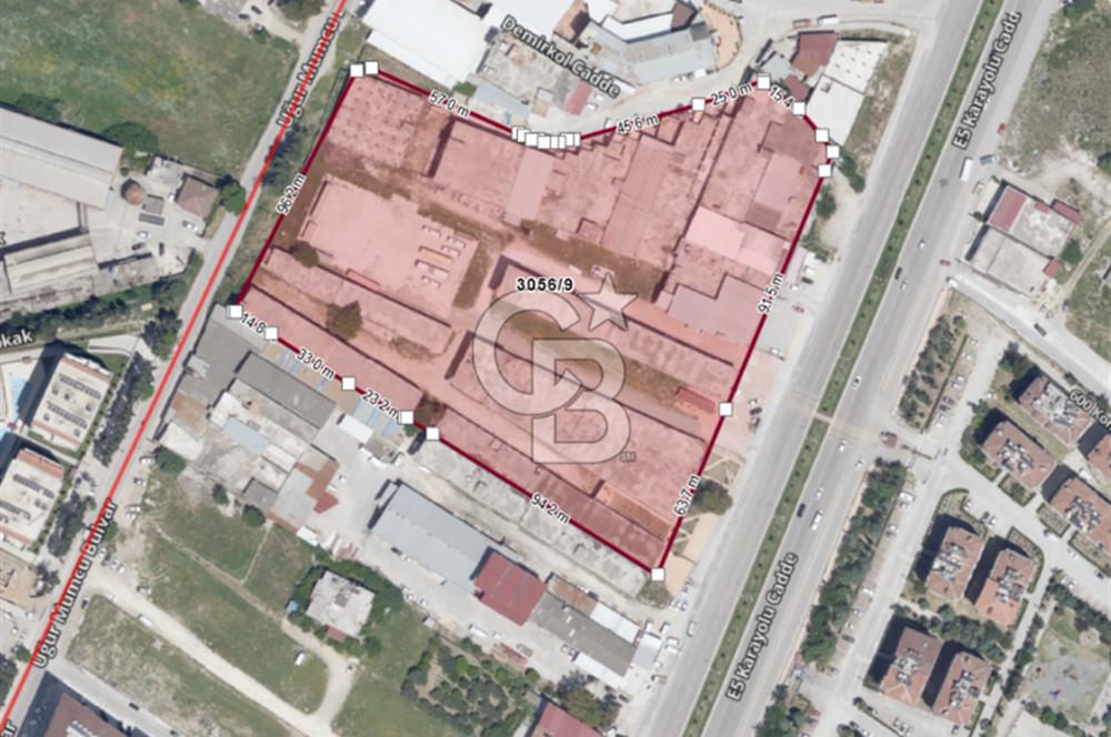 ANTAKYA-ATATÜRK CAD'DE YOLA SIFIR *NİTELİKLİ SATILIK TİCARİ ARSA