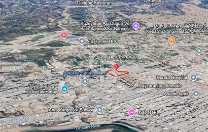 ANTAKYA-ATATÜRK CAD'DE YOLA SIFIR *NİTELİKLİ SATILIK TİCARİ ARSA