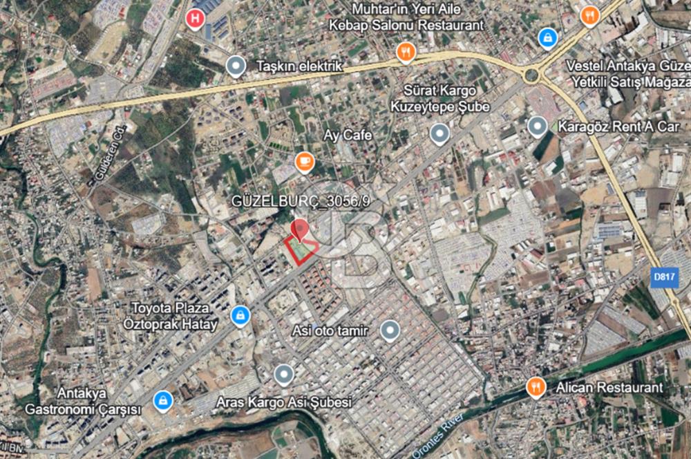 ANTAKYA-ATATÜRK CAD'DE YOLA SIFIR *NİTELİKLİ SATILIK TİCARİ ARSA