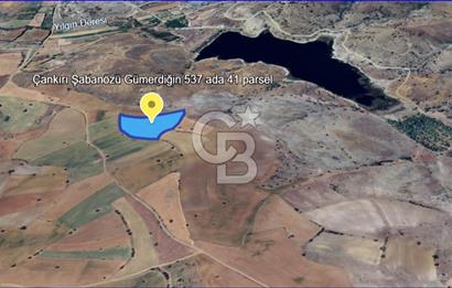 ÇANKIRI ŞABANÖZÜ GÜMERDİĞİNDE TEK TAPU 14.781 m² SATILIK TARLA!