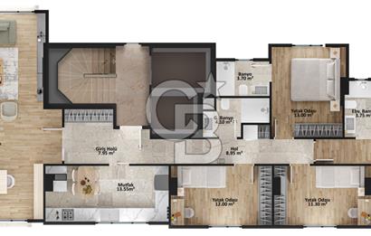 CADDEBOSTAN OGÜN SOKAK SAHİL PARSELİNDE 4+1 SON 2 DAİRE