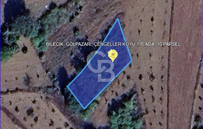 BİLECİK GÖLPAZARI ÇENGELLER KÖYÜ'NDE MÜSTAKİL TAPU 809 M² TARLA
