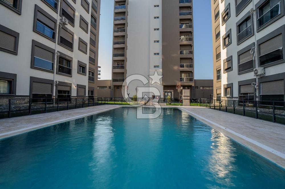 ÇİĞLİ ATAŞEHİR BEST SİTESİ'NDE HAVUZ CEPHELİ LÜKS SIFIR SATILIK 2+1 DAİRE