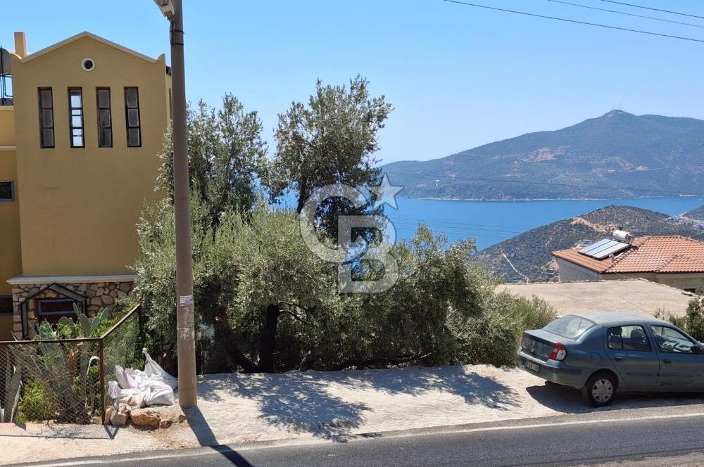 KAŞ BEZİRGANDA DENİZ MANZARALI SATILIK 480 M2 ARSA