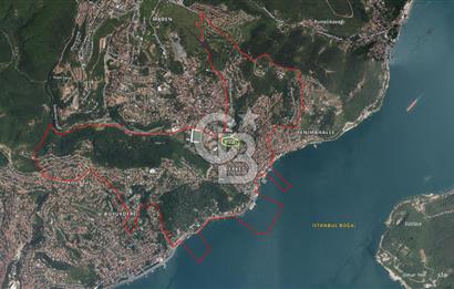 SARIYER MERKEZ, 132M2 MÜSTAKİL, DENİZE 5DK YÜRÜME, CADDEYE CEPHE SATILIK ARSA