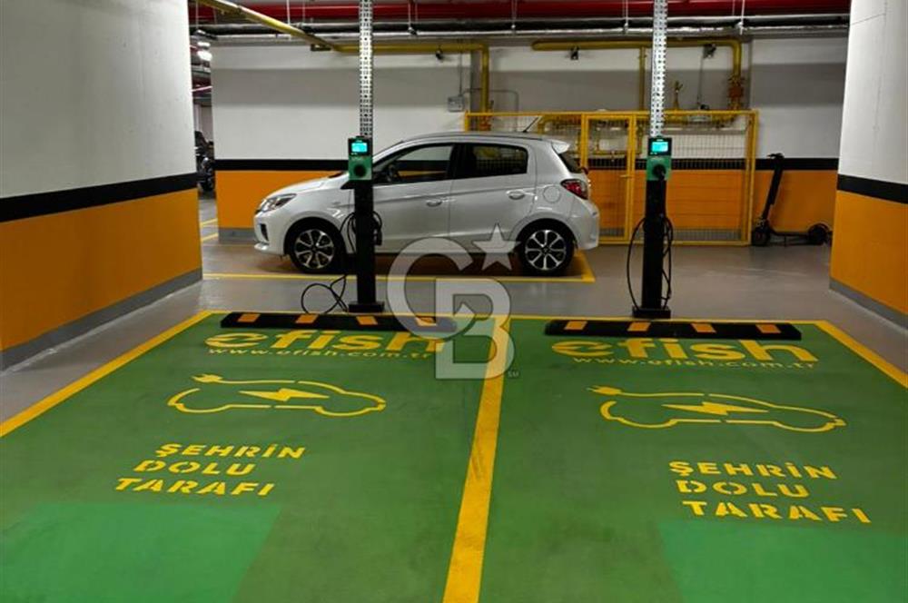 AVRUPA KONUTLARI ESENTEPE BALKONLU PEYZAJ CEPHE SATILIK 1+1