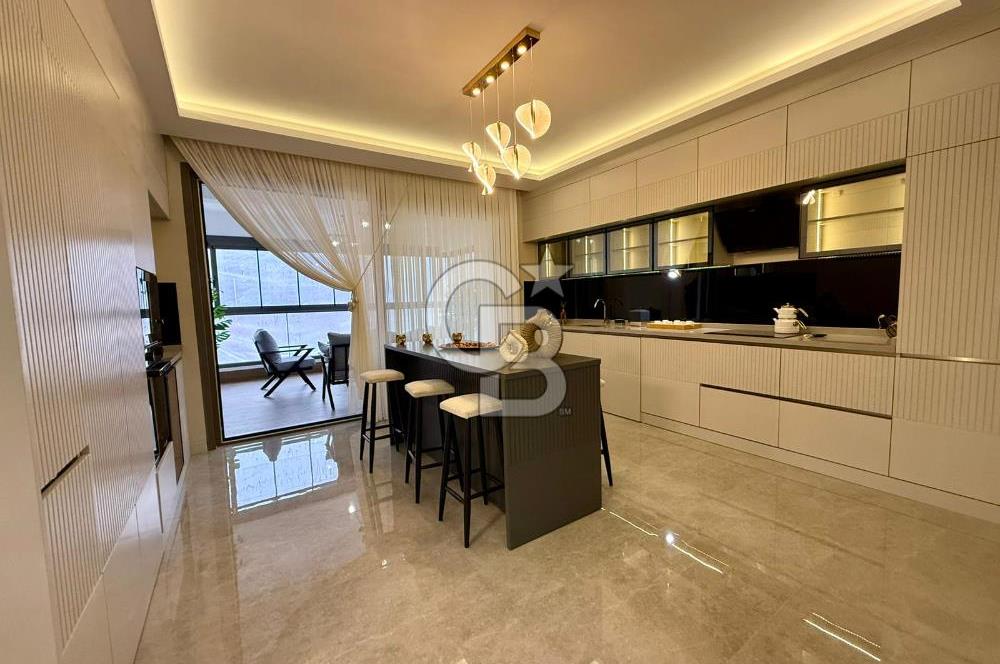 OVACIK MERKEZDE LÜX YAPILI MODERN CONSEPT 5+1 LÜX DAİRE