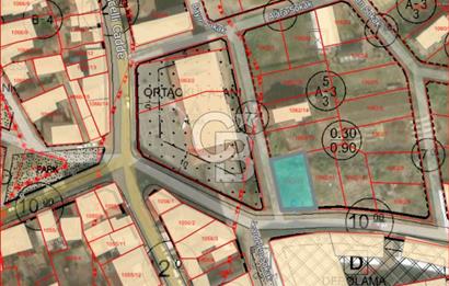 Hayrabolu Merkezde 333m2 3 kat imarlı Satılık Arsa