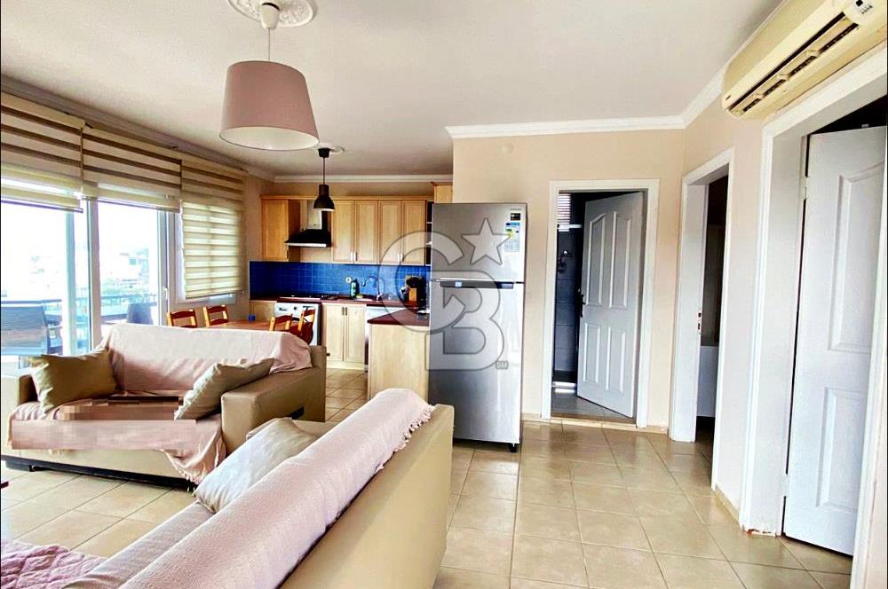 Bodrum Degirmenlere Yakın Eşyalı ve Manzaralı 2+1 Daire