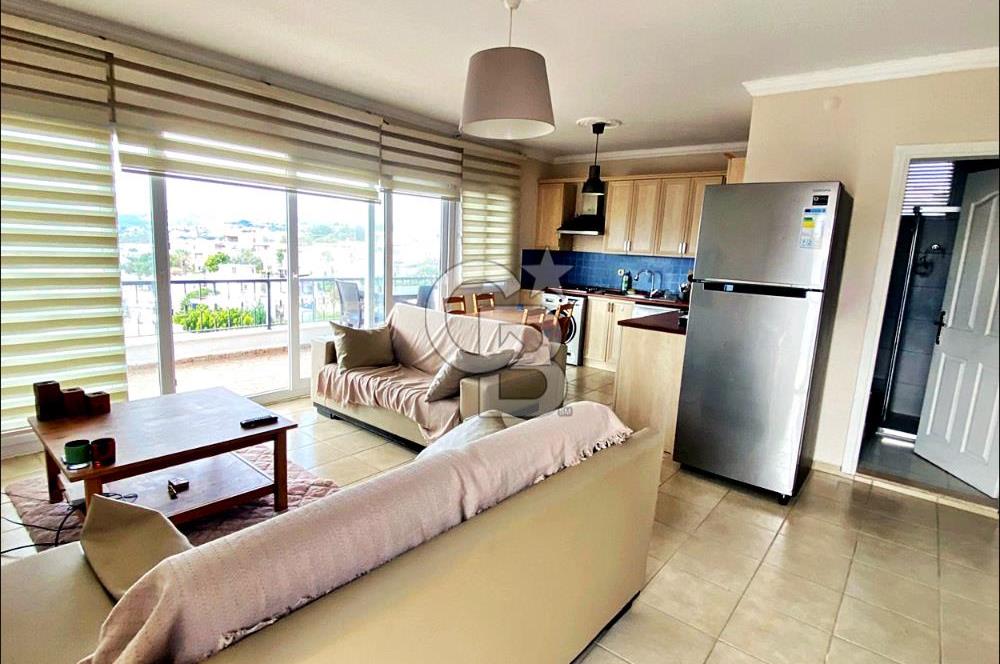 Bodrum Degirmenlere Yakın Eşyalı ve Manzaralı 2+1 Daire
