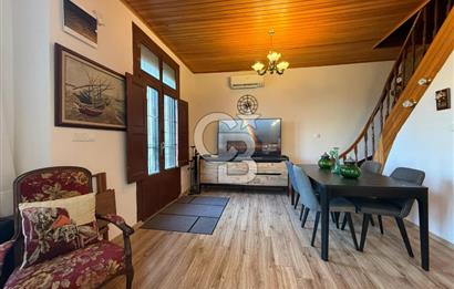 Urla İskelede Eşsiz Konumda Eşyalı Kiralık 2+1 Dubleks Daire