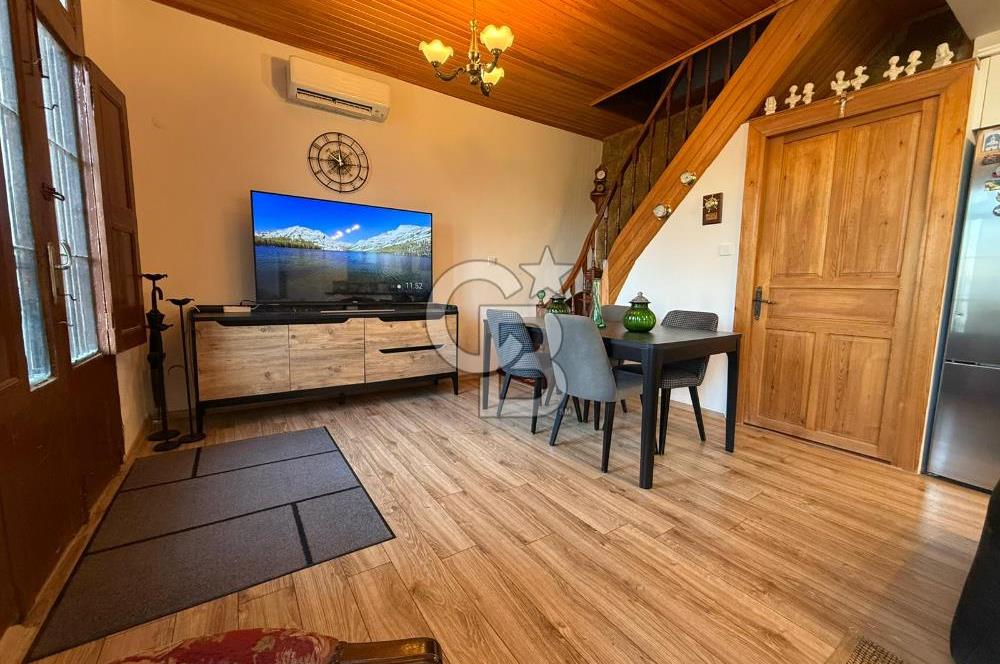 Urla İskelede Eşsiz Konumda Eşyalı Kiralık 2+1 Dubleks Daire