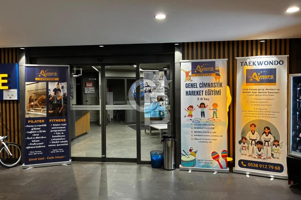 AVRUPA KONUTLARI ESENTEPE BALKONLU PEYZAJ CEPHE SATILIK 1+1