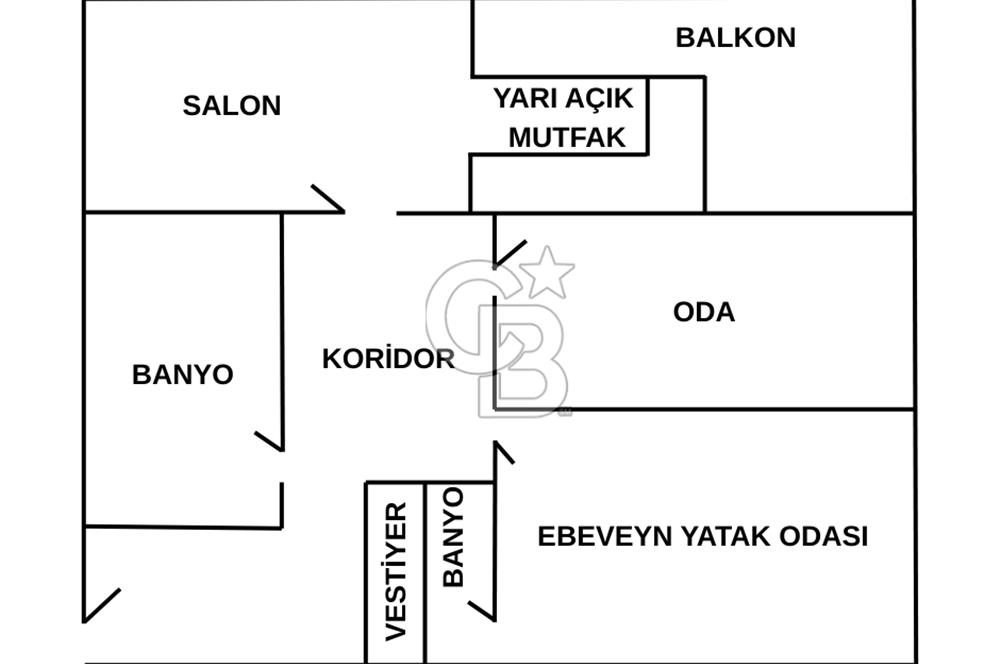 CB SMYRNA'DAN İZMİR CADDESİ ÜZERİ 2+1 SATILIK DAİRE