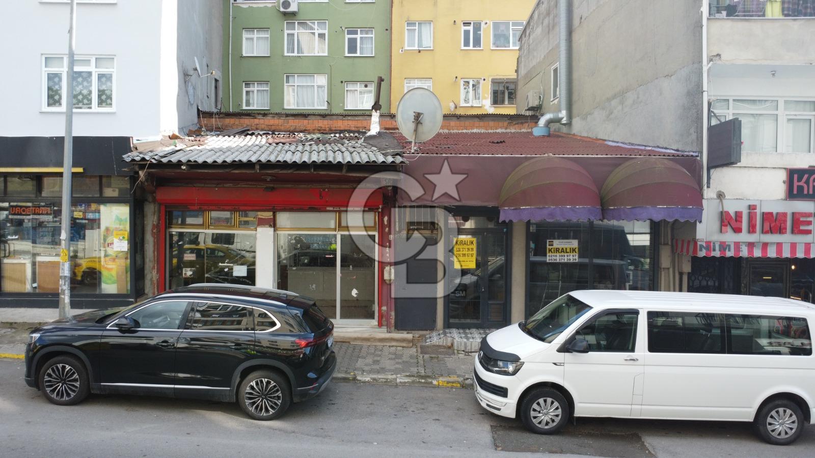 MALTEPE BAŞİBÜYÜK MAHALLESİNDE 250 METRE KARE ARSASI İLE BİRLİKTE SATILIK İKİ ADET DÜKKAN 