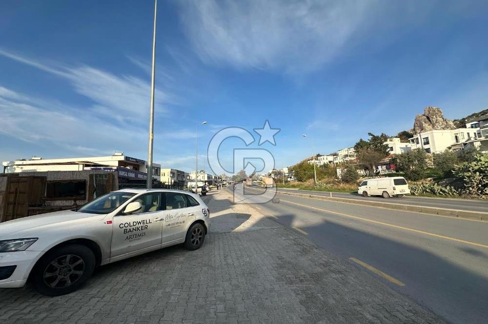 Bodrum Yalıkavak-Gündoğan Yolunda Yüksek Tabela Değerli Kiralık Dükkan